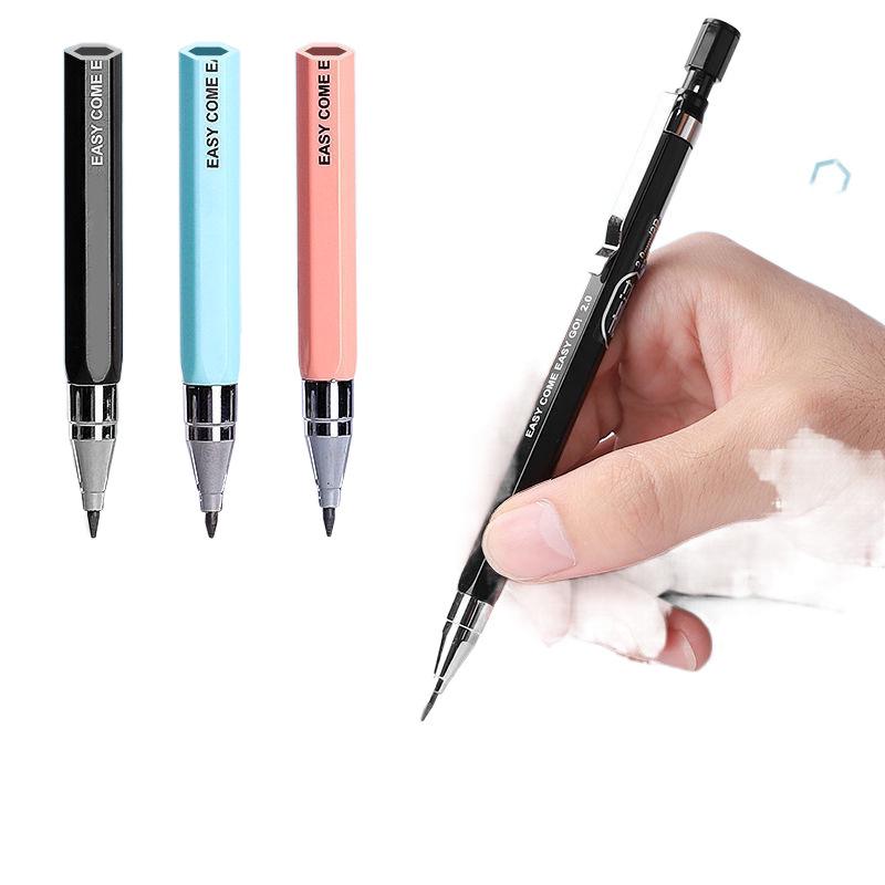 Автоматический карандаш Morning Light 2.0: Непрерывное письмо для студентов, симпатичный свежий дизайн, 2B Core