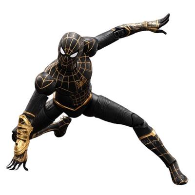 ZDTOYS Spider-Man Noman Home, черные и золотые фигурки костюмов, 1 корейская игрушка