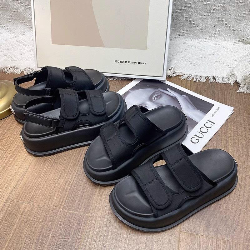 Летние новые модные пляжные сандалии женские с сандалиями