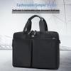 Мужская черная сумка-портфель для ноутбука SIMOER SL-1721