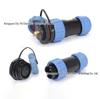SP21 23-Pin Male-Female IP68 Waterproof Industrial Aviation Connector