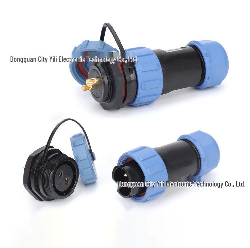 SP21 23-Pin Male-Female IP68 Waterproof Industrial Aviation Connector