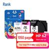 hp 62xl black & color set (1050 pages)