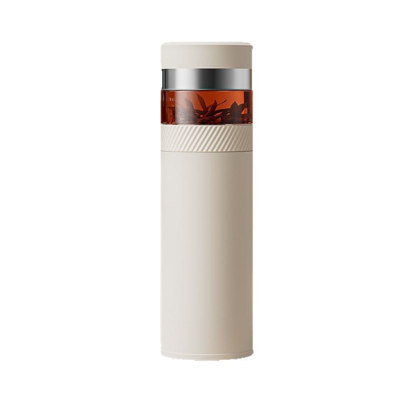 Термокружка из нержавеющей стали с термоизоляцией и отделением для чая для мужчин и женщин