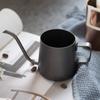 1pcs Black Coffee Pot 304 Stainless Steel Long Narrow Spout Gooseneck Kettle Hand Drip Kettle Pour with Cover 350/ 600ML Coffee Tea Pot
