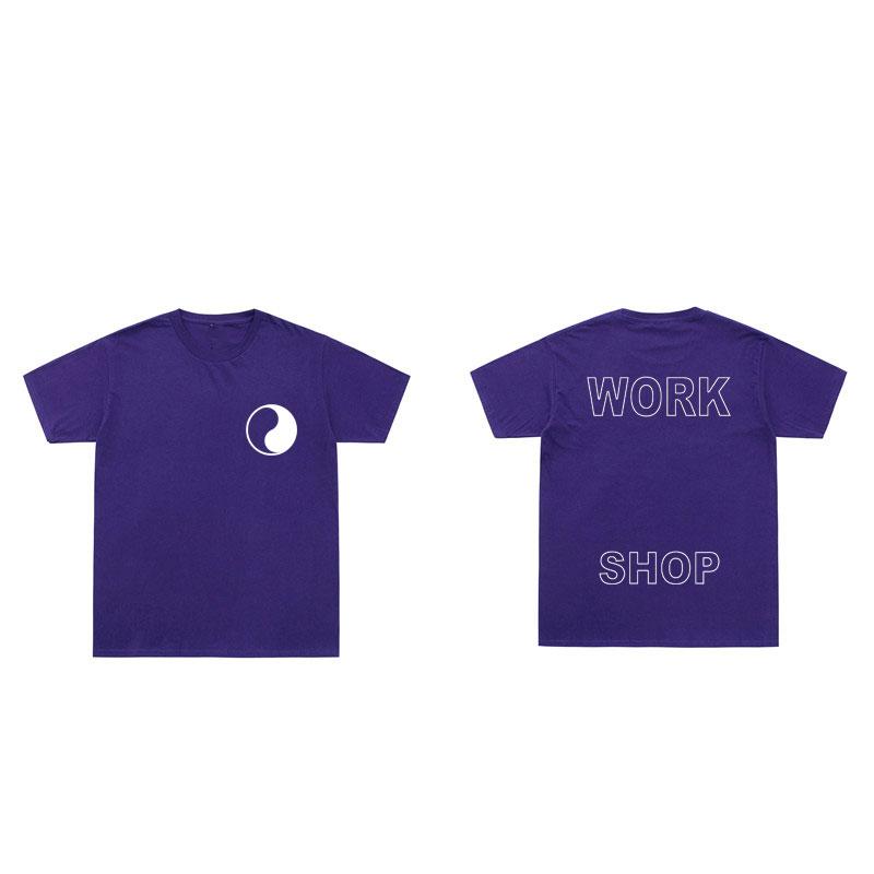 2025 New Arrivals Summer T Shirt Men Women Our Legacy Brand 100% Cotton T-Shirt Tai Chi Work Shop Letter Print Tee Shirt