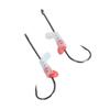 3/5/6/10/12/15/20Pcs Luminous Live Fishhook with Barbed Shrimp Fixing Hook Glow-in-the-dark Offset Freshwater Saltwater Catfish