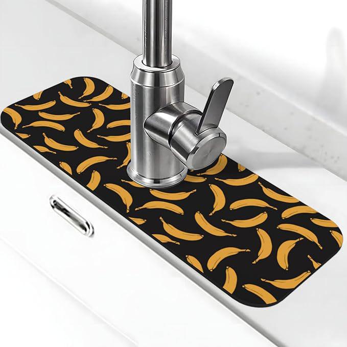 Впитывающий коврик для раковины и столешницы, для защиты от брызг и воды от смесителя