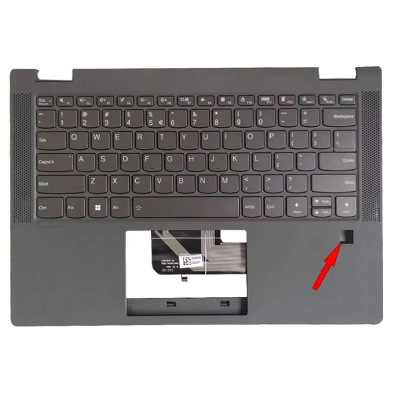 Palm rest case backlight keyboard For Ideapad Flex 5-14IIL05 5 14ITL05 14ARE05 Upper Cover 5CB1C39899 5CB0Y85490