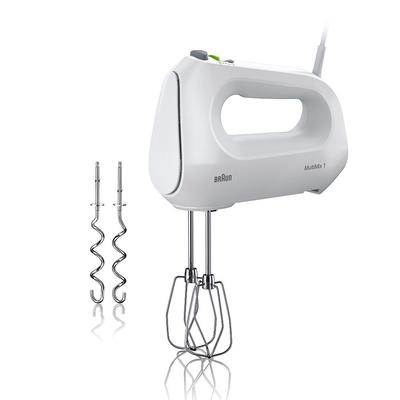 Миксер Braun Multi Mix 1 Hand HM1011 High 4 Speed Easy to Easy to Easy to Easy to Easy to German Fresh Sweets Making White Легкий, компактный, тихий, 150 Вт,