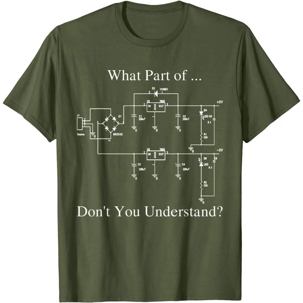 Футболка с изображением инженера-электрика в подарок, забавная футболка с инженерным сарказмом, футболка с принтом, мужские футболки из полиэстера с принтом, простые