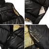 Черно-золотой жилет для мужчин и женщин, новый корейский стиль, свободный, глянцевый, чисто черный жилет, не требующая стирки популярная куртка
