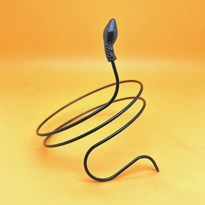 Панк спиральная змея манжета на руку браслет на руку женские украшения Египет спиральная змея манжета на руку браслет на руку