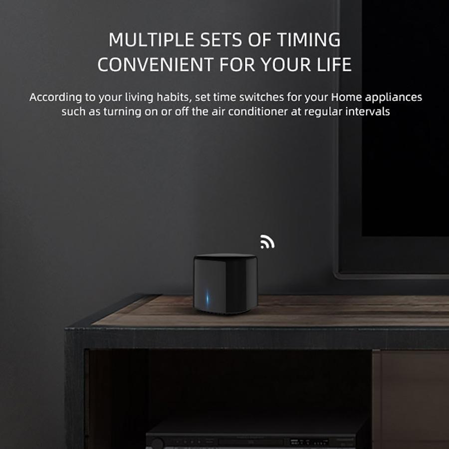 RM4C Mini ИК Интеллектуальный WIFI Пульт Дистанционного Управления Управление через Приложение Таймер Голосовое Управление