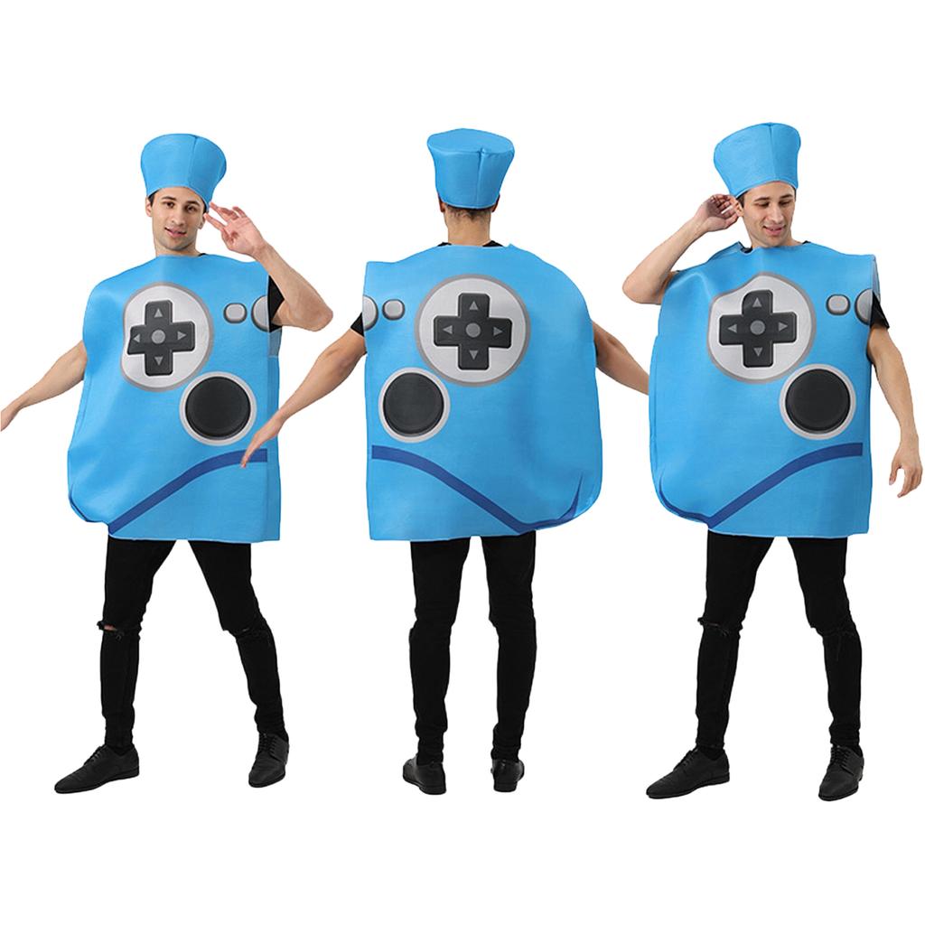 Funny Lemon Soap Character Costume for Halloween Office Party Event Performance Cosplay Outfit with Hat Suitable for Adults and Teens