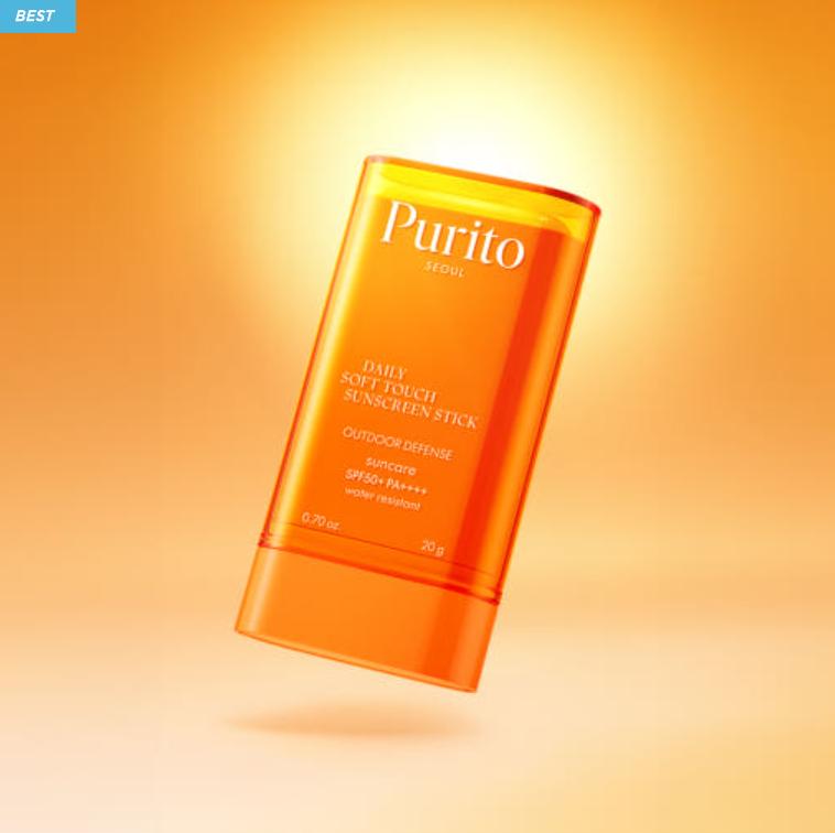 Purito SEOUL Daily Soft Touch Sunscreen Stick SPF50+ PA++++ – Матовая, нежирная защита от УФ-излучения