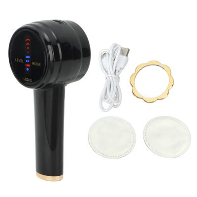 Холодный косметический прибор с черным светодиодным цветным светом, радиочастотный аппарат для холодного молотка для лица