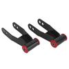 2inRear Drop Lowering Shackle Kit 712120 Replacement for Chevy Silverado GMC Sierra 1500 2WD 4X4