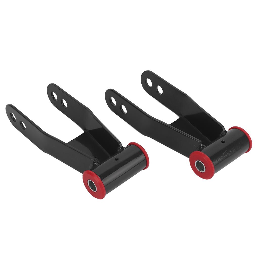 2inRear Drop Lowering Shackle Kit 712120 Replacement for Chevy Silverado GMC Sierra 1500 2WD 4X4