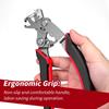 Stainless Steel Snap Pliers & Fastener Remover, Ergonomic Grip for Mechanics & Auto Repair, Universal Fit
