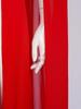 S-XXL Lyrical Worship Dance Dress One Shoulder Sleeveless Metallic Shiny Patchwork Slit Hem Tunic with Drape for Stage