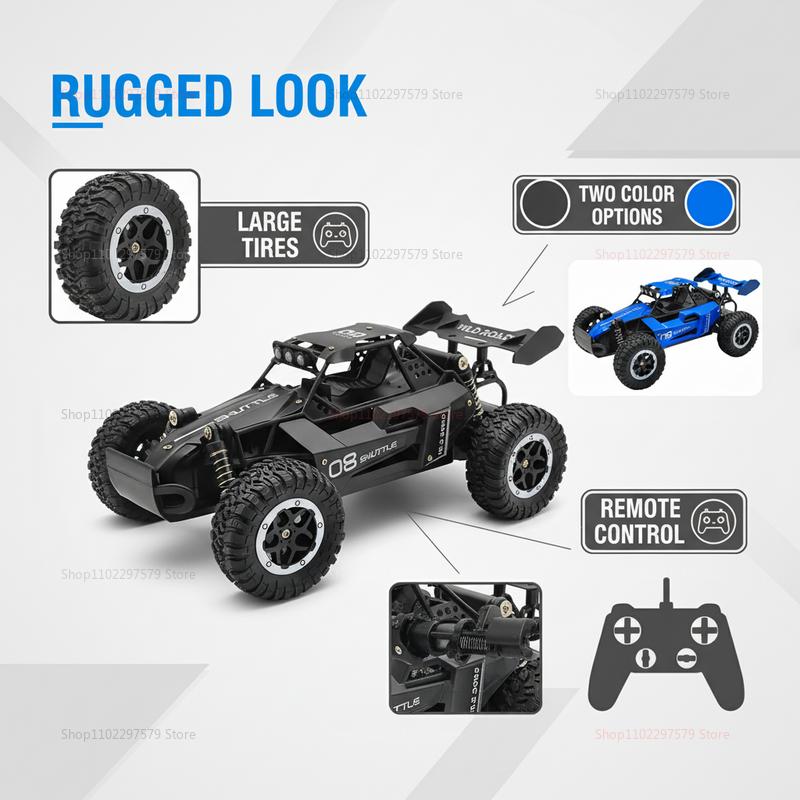 AAXX1 DK087 1:16 2WD бесщеточный высокоскоростной внедорожный гоночный автомобиль с дистанционным управлением для дрифта 20 км/ч со светодиодным освещением 2x2 RC Truck Car Model Toy