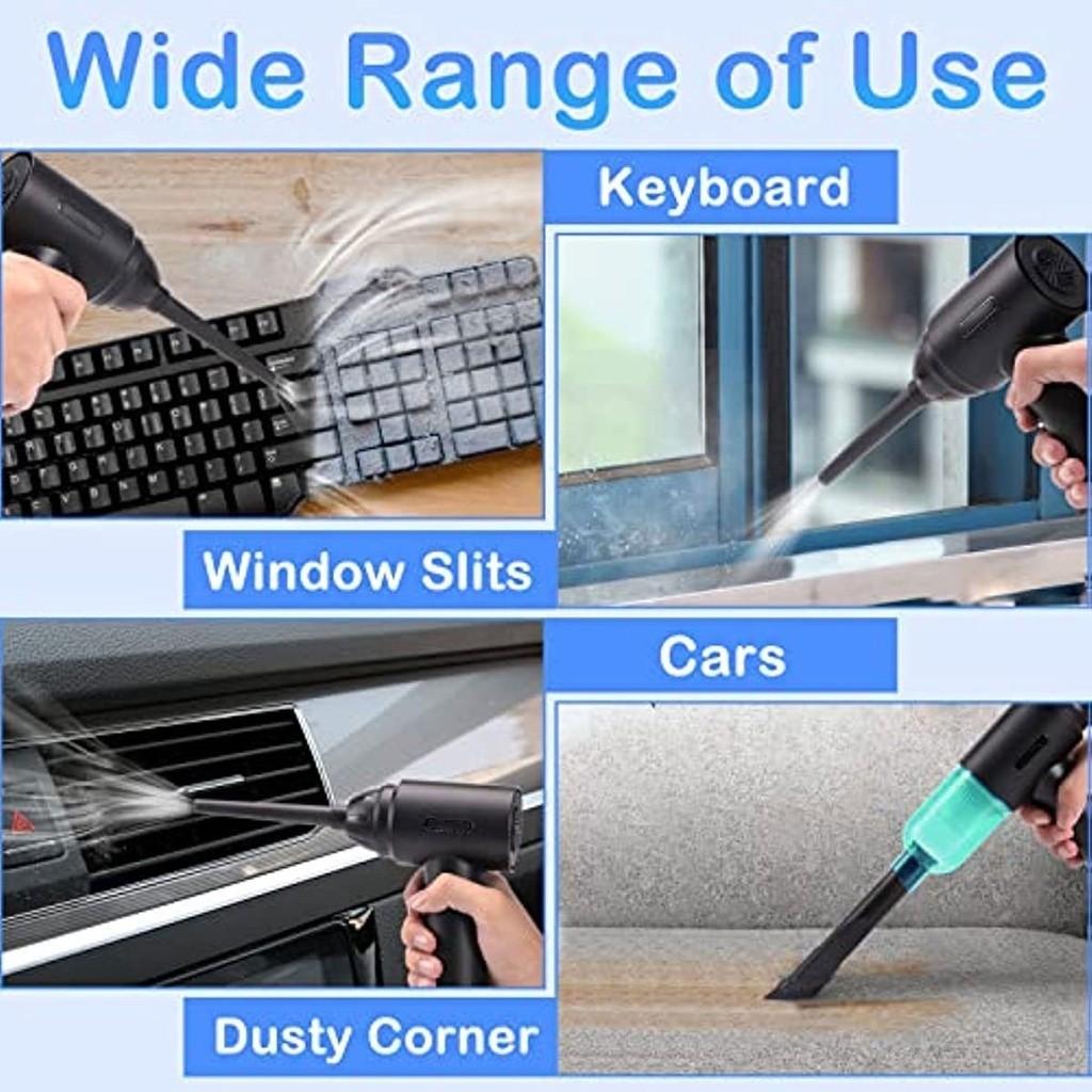 3 в 1 беспроводной портативный пылесос для дома беспроводной воздуходувка перезаряжаемый пылеуловитель для клавиатуры компьютера