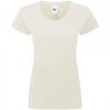 Womens/Ladies Authentic Classic Ringspun Cotton T-Shirt