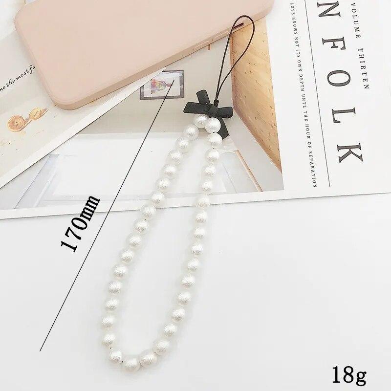 Mobile Phone Lanyard Cellphone Strap Phone Chain Pendant Candy Phone Case Rope Jewelry Keychain for Samsung Huawei iPhone Xiaomi