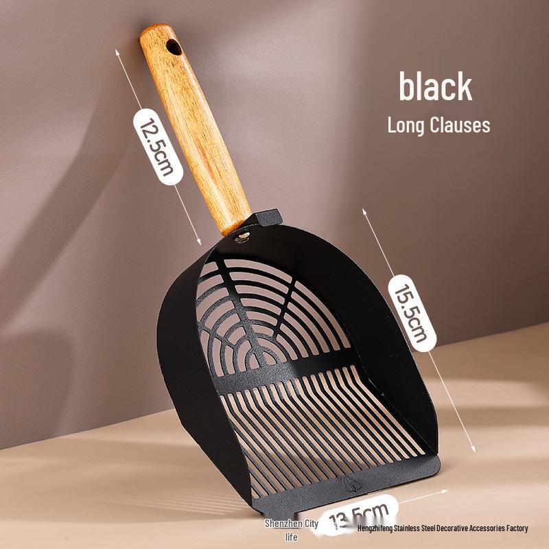 Stainless Steel Cat Litter Scoop for Tofu & Mineral Litter