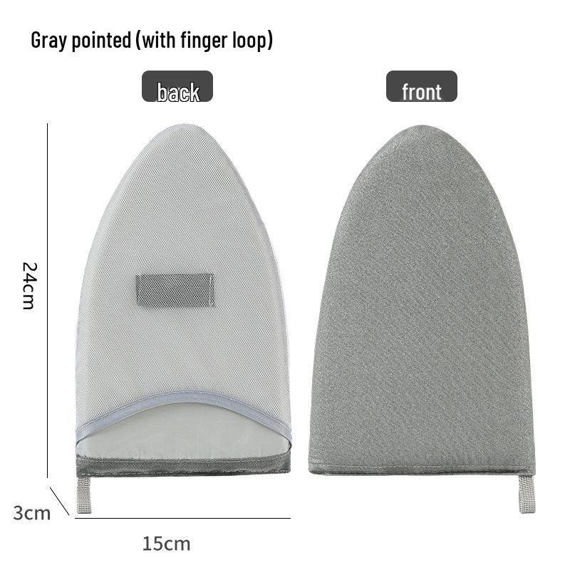 Компактная бытовая гладильная доска с теплоизоляционной подкладкой и термостойкими перчатками для безопасной глажки