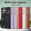Кожаный чехол-кошелек с держателем-кольцом для Samsung Galaxy S23 S24 Ultra S22 Plus S21 FE A55 A15, слот для RFID-карт, ремешок