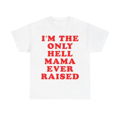 70s 80s Johnny Paycheck I'm the Only Hell Mama Ever Raised Country Music T Shirt - Retro - Nostalgia - Distressed Graphic - Memorabilia
