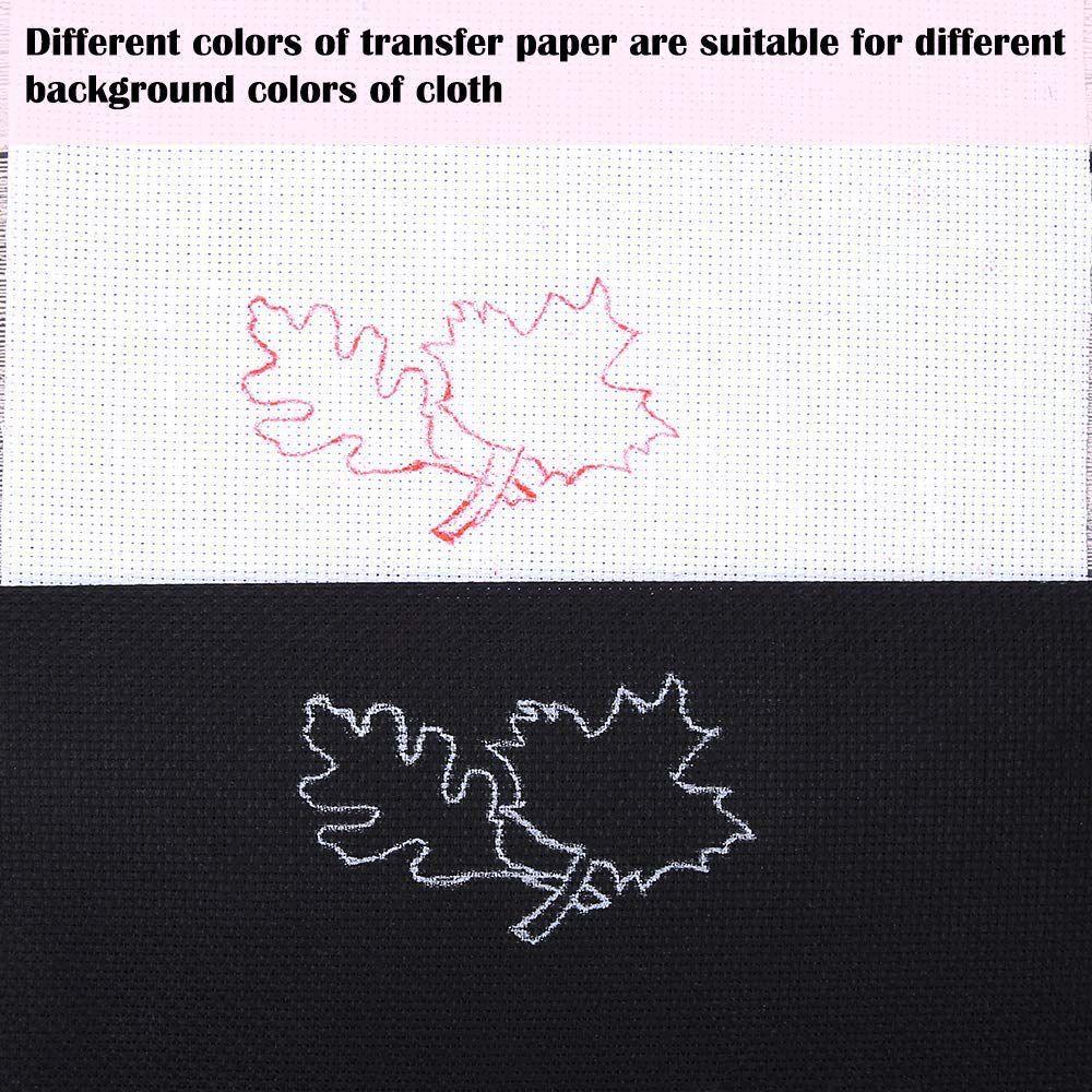 Drawing Transfer Cross Stitch Embroidery Tracing Bumf Carbon Paper Water-Soluble For Cloth