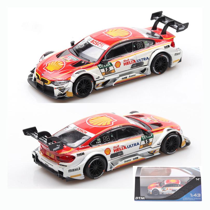 1:43 масштаба M4 GTR гоночный литой автомобиль, модель детского автомобиля, игрушки, подарки для детей с коробкой для показа, коллекция моделей автомобилей