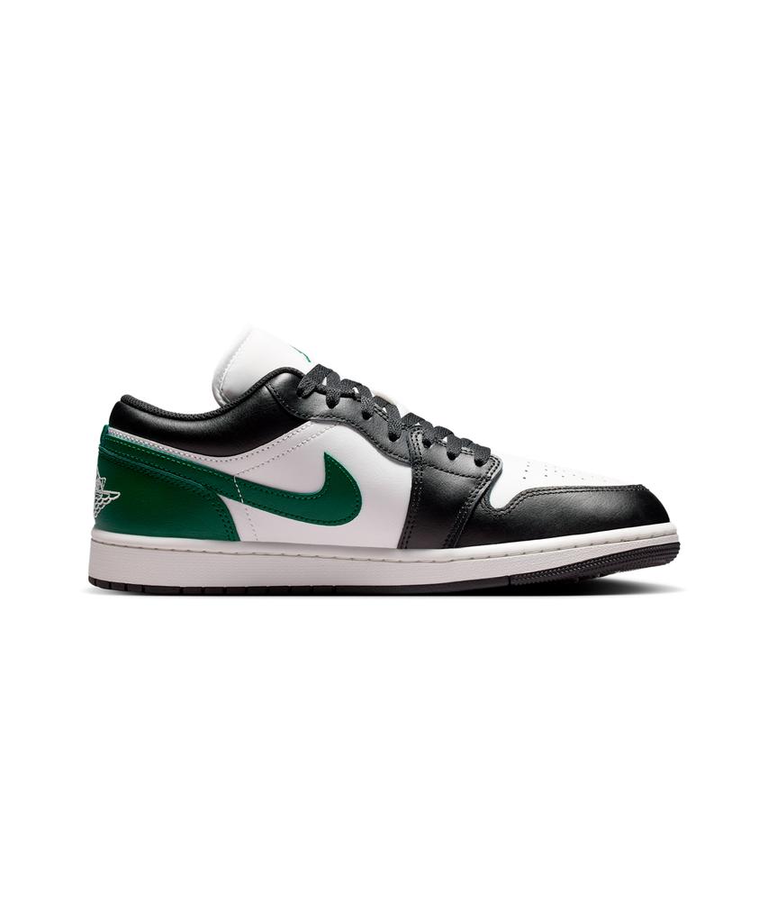 Nike Air Jordan 1 Low M - Черный:Гоге Зеленый:Summit White / 553558-047