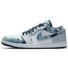 Air 1 Low SE Washed Denim Men Sneakers Blue Washed-Blue White CZ8455-100