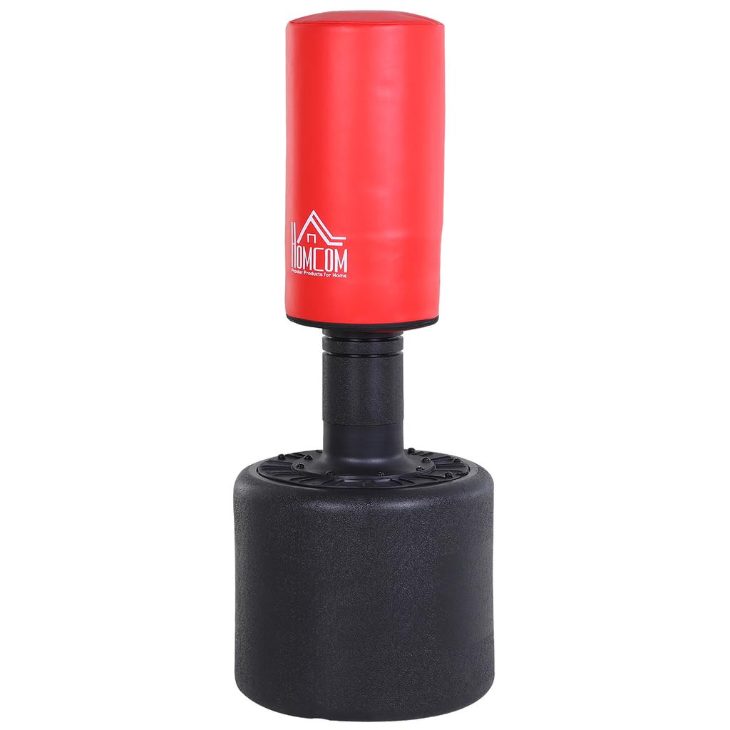 Heavy Freestanding Punching Bag with Adjustable Height (145-172cm), Full Punching Bag Base to Fill with Water (100kg) Sand (120kg)