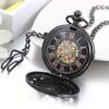 JewelryWe Pocket Watch Lock Retro Antique Roman Analog Pocket Watch Pendant Necklace Clock Not Waterproof Cosplay Event Halloween Birthday Anniversary