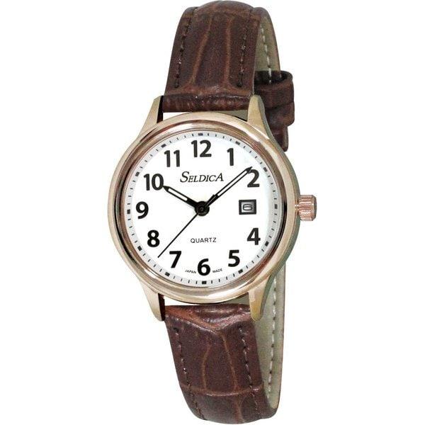 Seldica SD Series Women's Quartz Wrist Watch - Gray / Brown SD-AL047-SVT SD-AL048-WTT SD-AL049-SVT SD-AL051-WTG Gift Casual Business Sports Student