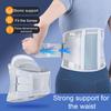 Back Support Brace for Men And Women Breathable Lumbar Belt Adjustable Mesh