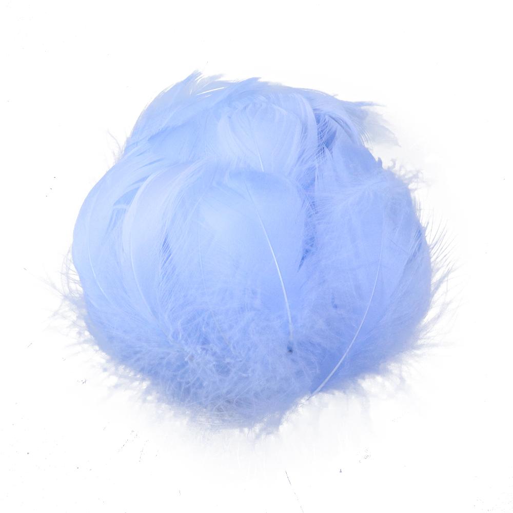 Натуральное гусиное перо 5-8 см, белый шлейф для изготовления ювелирных изделий, серег, свадебных украшений, перья для завязывания мух, 100 шт.