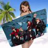 Динамитные K-pop Парни Большие Микрофибровые Пляжные Полотенца Быстросохнущее Полотенце Песок Пляжные Полотенца Бассейн Полотенце Для Путешествий Пляж Бассейн Йога