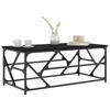  Coffee Table, Black, 100x50x40 Cm, Wood-based Material