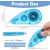 BESARME 12 Pack Correction Tape - Colorful 19.69 Ft Each Correction Tape Roller for Students & Office Supplies