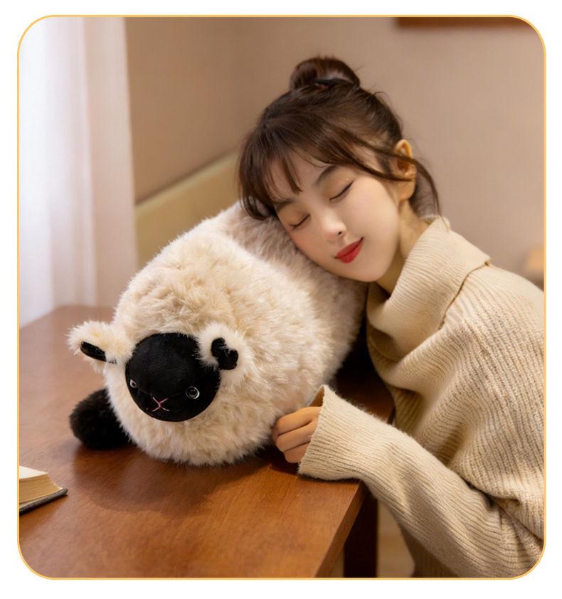 Милая подушка-овечка: Подушка для поясницы и для дневного сна в офисе на диван