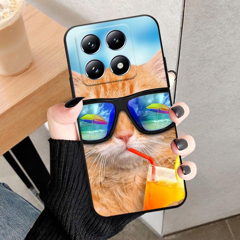 For Xiaomi 14T Pro 5G Phone Cases Fashion Printed Soft Silicone Shockproof Protective Cover For Xiaomi 14T TPU Bumper Covers