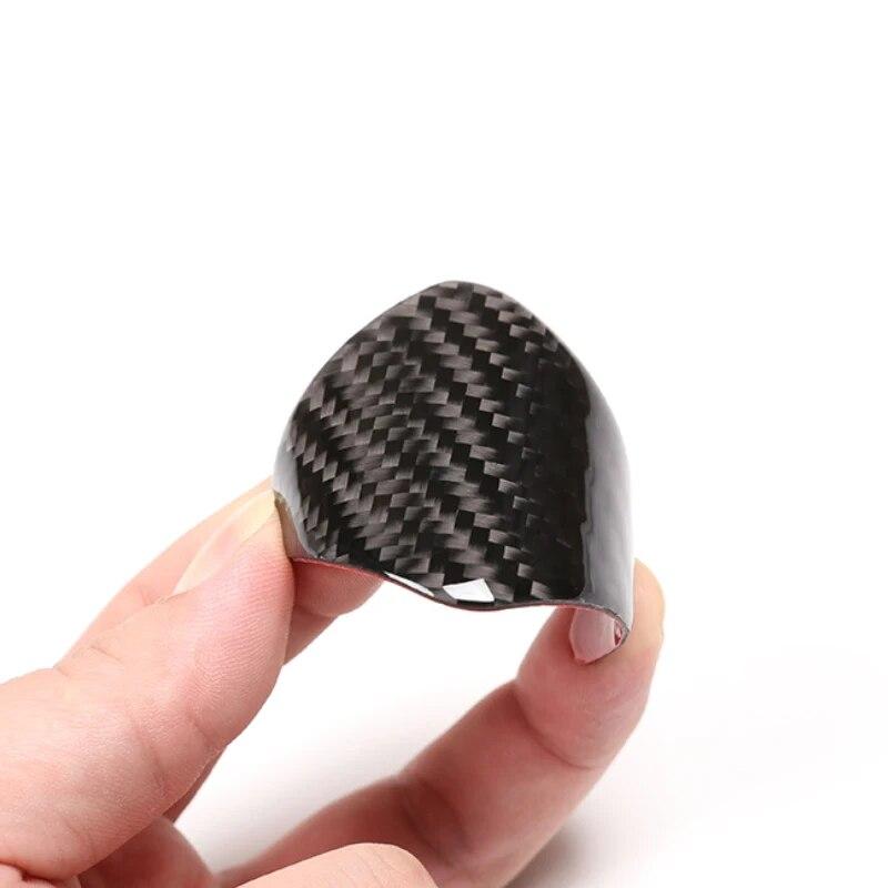 Для Mercedes Benz C Class W204 2005 2006 2007-2009 2010 2011 2012 4 шт. углеродное волокно, внутренняя дверная ручка автомобиля, накладка на чашу