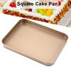 Non-stick Rectangular Oven Tray Cake Pan Baking Bakeware Dish Mold Kitchen Tool