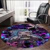 Jinx Print Round Rug, Washable Floor Carpet, For Entryway Dorm Laundry Room Office Study, Home Decor Birthday Christmas Gift
